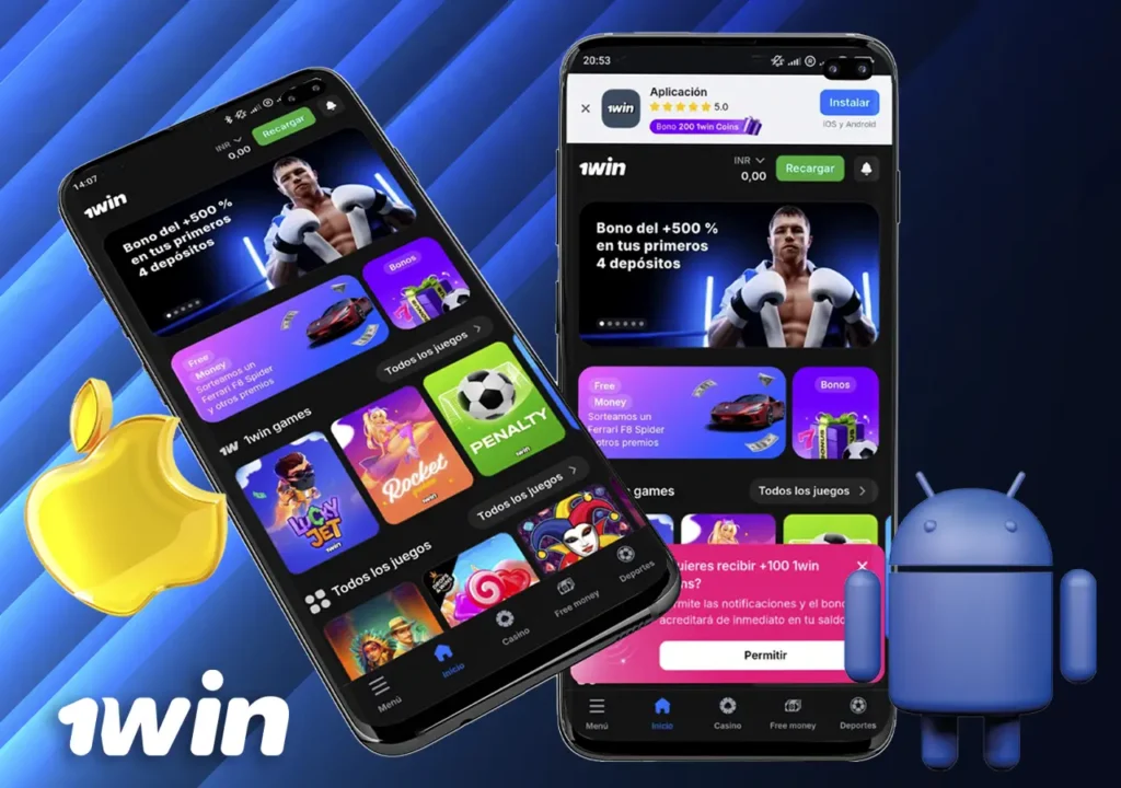 App móvil 1Win