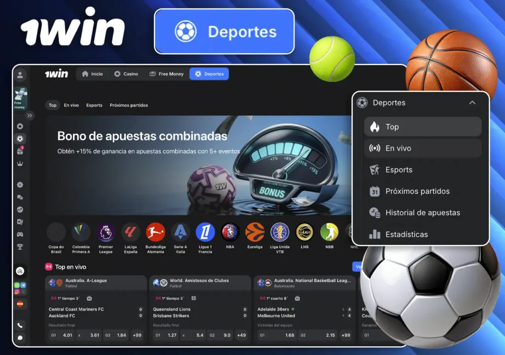 Apuestas deportivas 1Win Argentina
